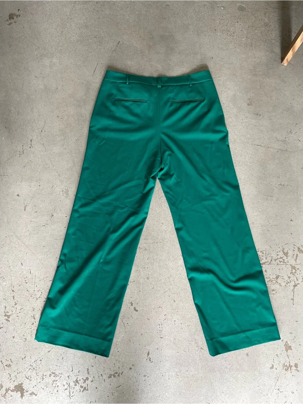 RW&CO. Emerald Green Trousers - Picture 2 of 4
